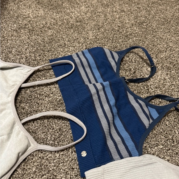 Lucky Brand Blue and White Bra Set - Picture 5 of 5